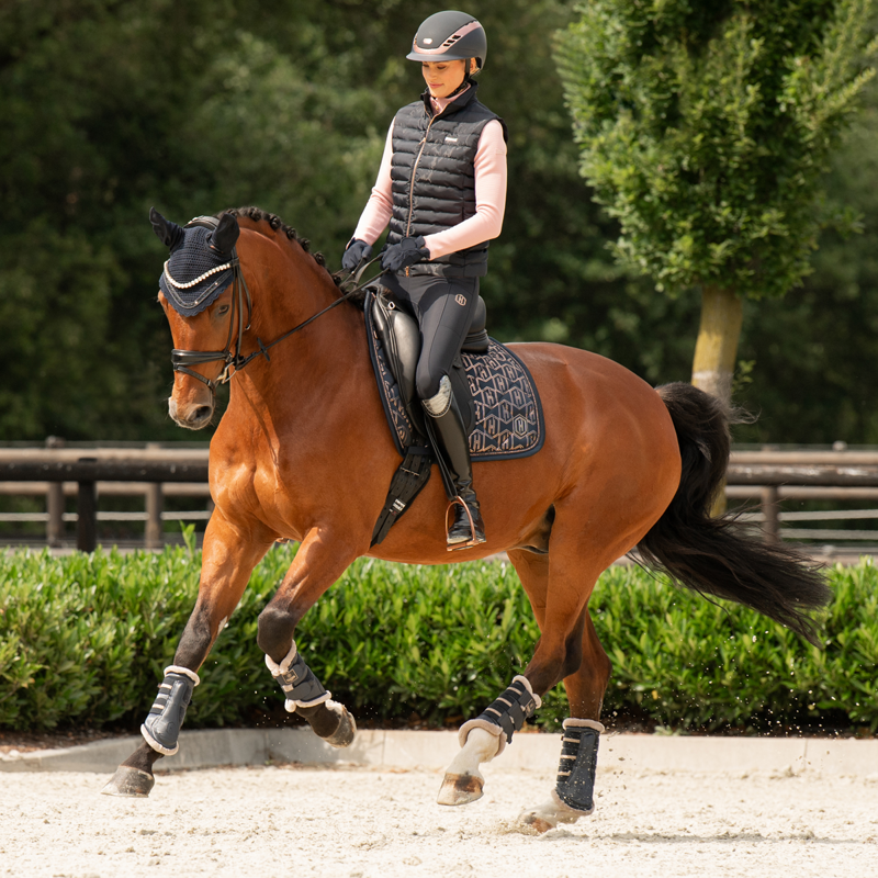 Eskadron Glossy Heritage Saddlecloth Heritage AW23 - Navy-1